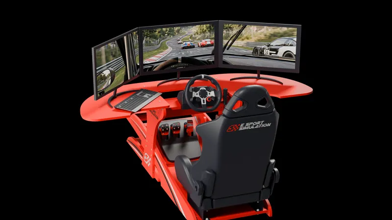 GT sim cockpit