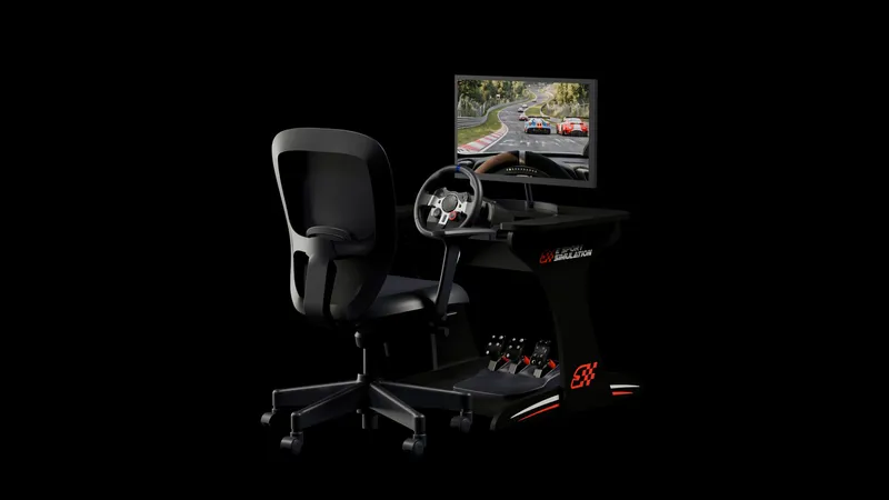 eRacer sim cockpit